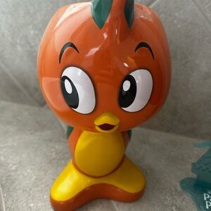 Orange Bird Water Pitcher/Vase-Flower and Garden Festival